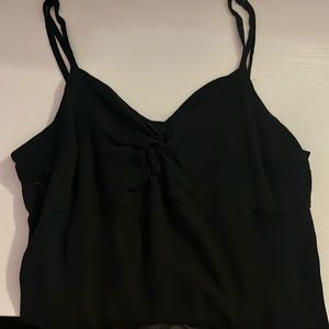SO, brand new, never worn, black,Tank Top, kind of cropped, size medium.